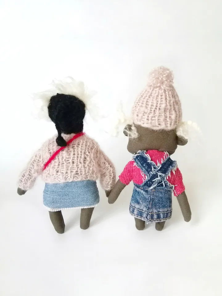Handmade Creepy Dolls, Weird Fabric Interior Toys, Voodoo Dolls - Unique and Spooky Collectibles, Ugly and One-of-a-Kind. FREE SHIPPING!