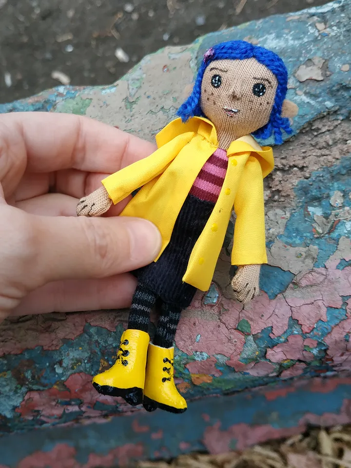 Coraline doll miniature