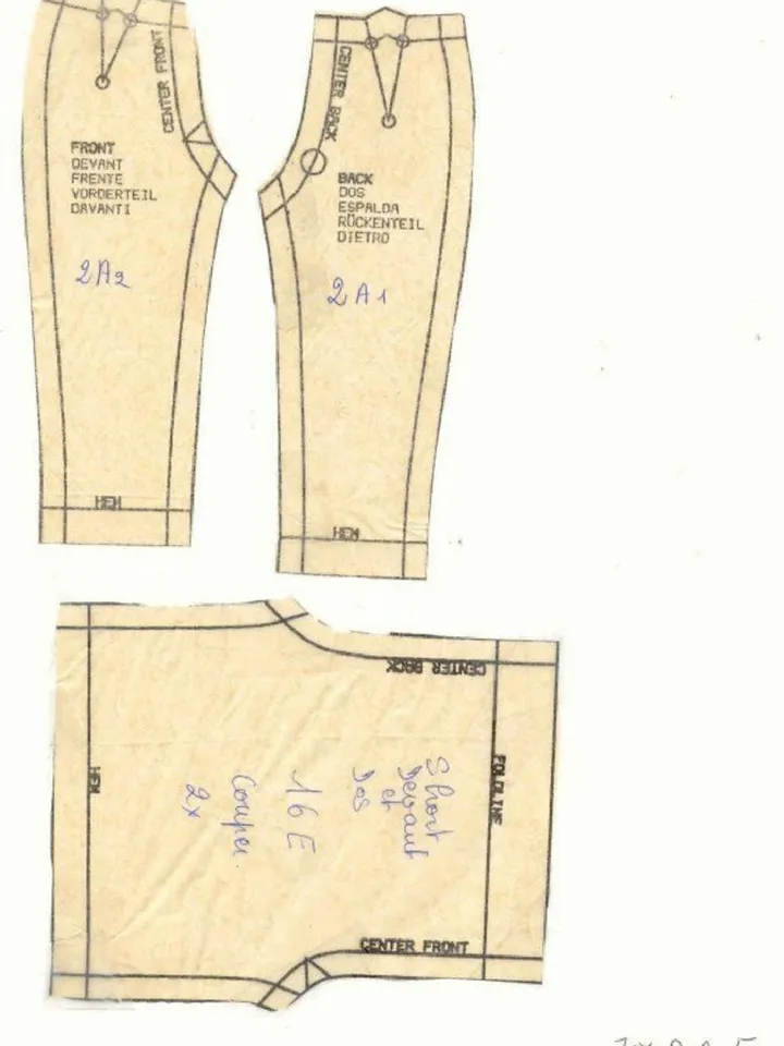 Copy Vogue 7070 Vintage Barbie and Ken Sewing Pattern Wardrobe Clothes for Dolls 11-1/2" - 12" Digital Download PDF