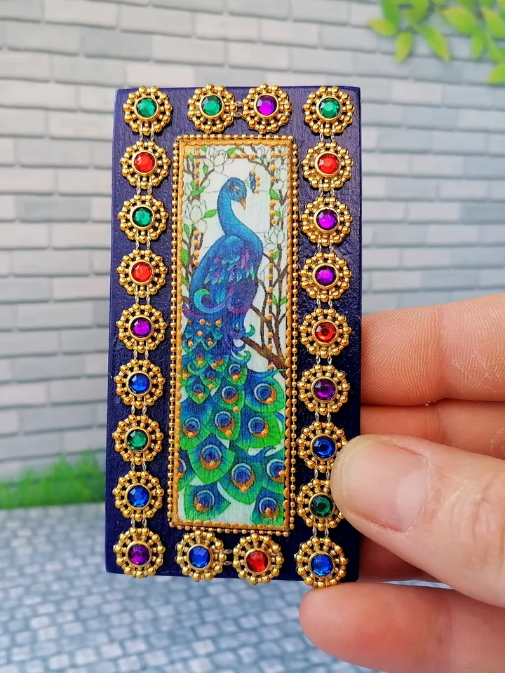 Panel for a dollhouse. Dollhouse.Handmade.