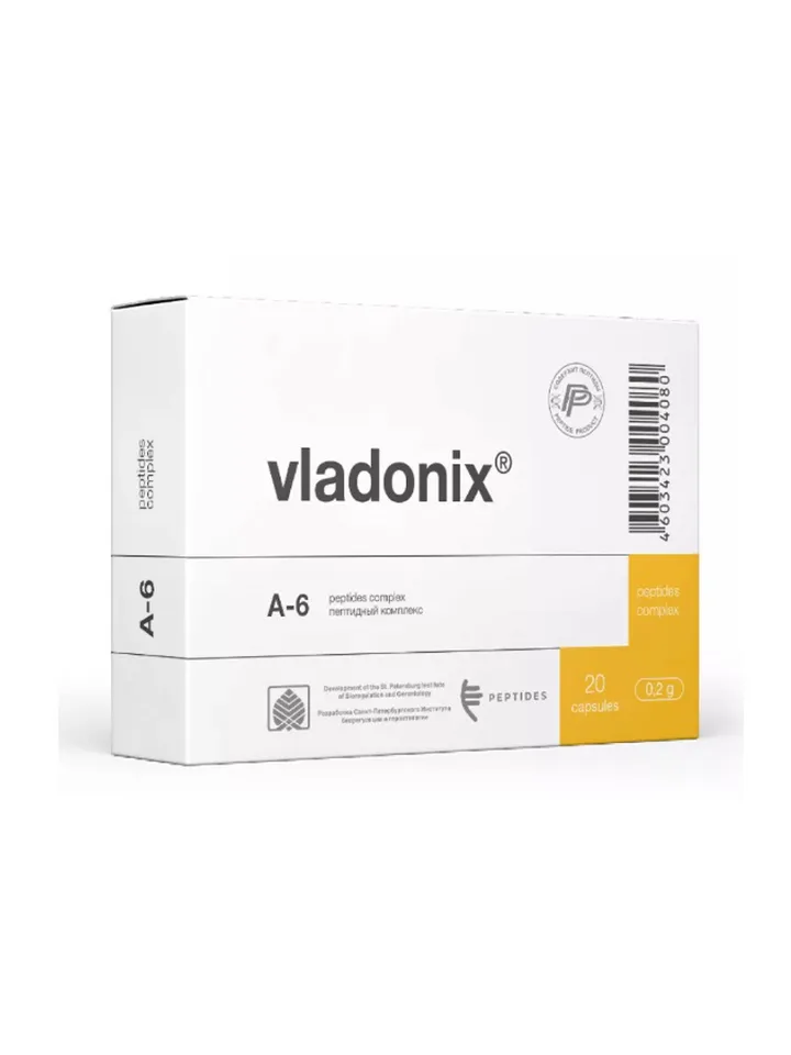 Vladonix immunity restoration peptides 20 caps., 60 caps.