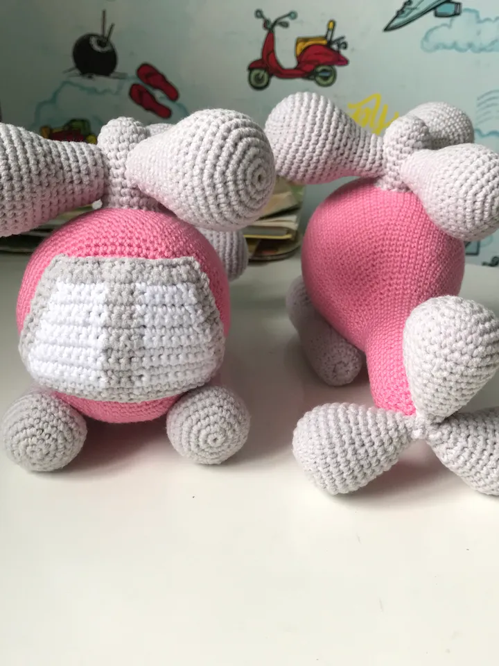 Soft toy pink Helicopter