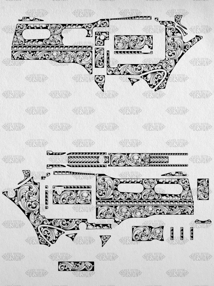 VECTOR DESIGN Chiappa Rhino 40 DS Scrollwork