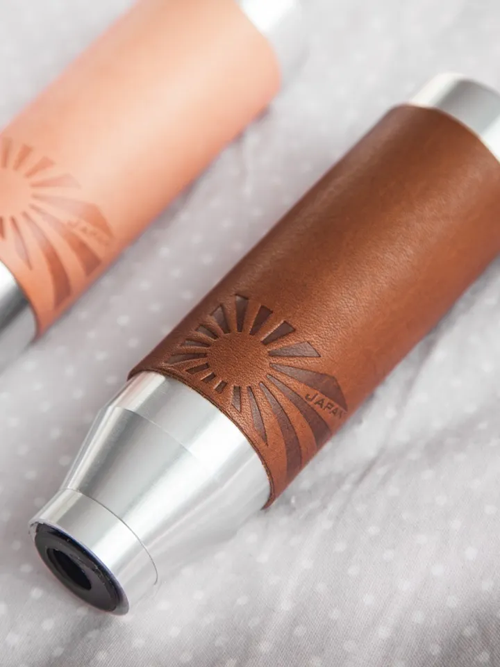 Custom made leather shift knob for manual honda acura toyota cars