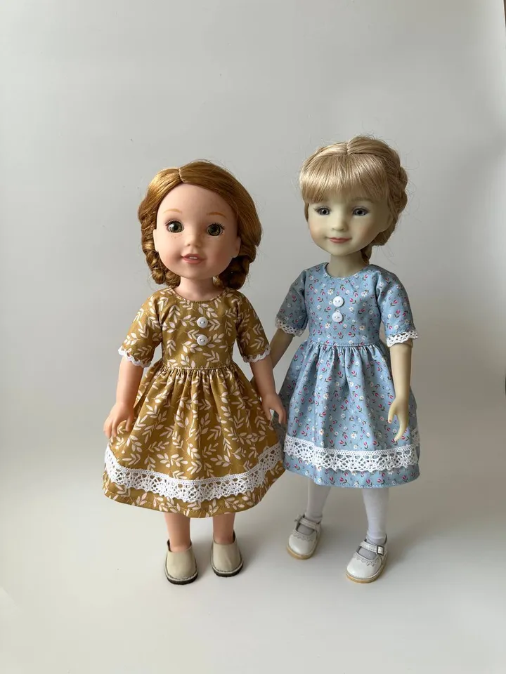 PDF sewing pattern for Ruby Red Fashion Friends dolls