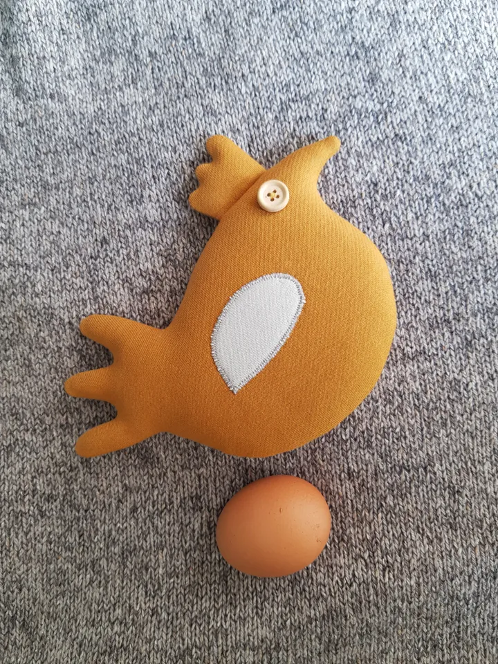 Easter chicken Sewing pattern pdf digital tutorial, Easter gift diy