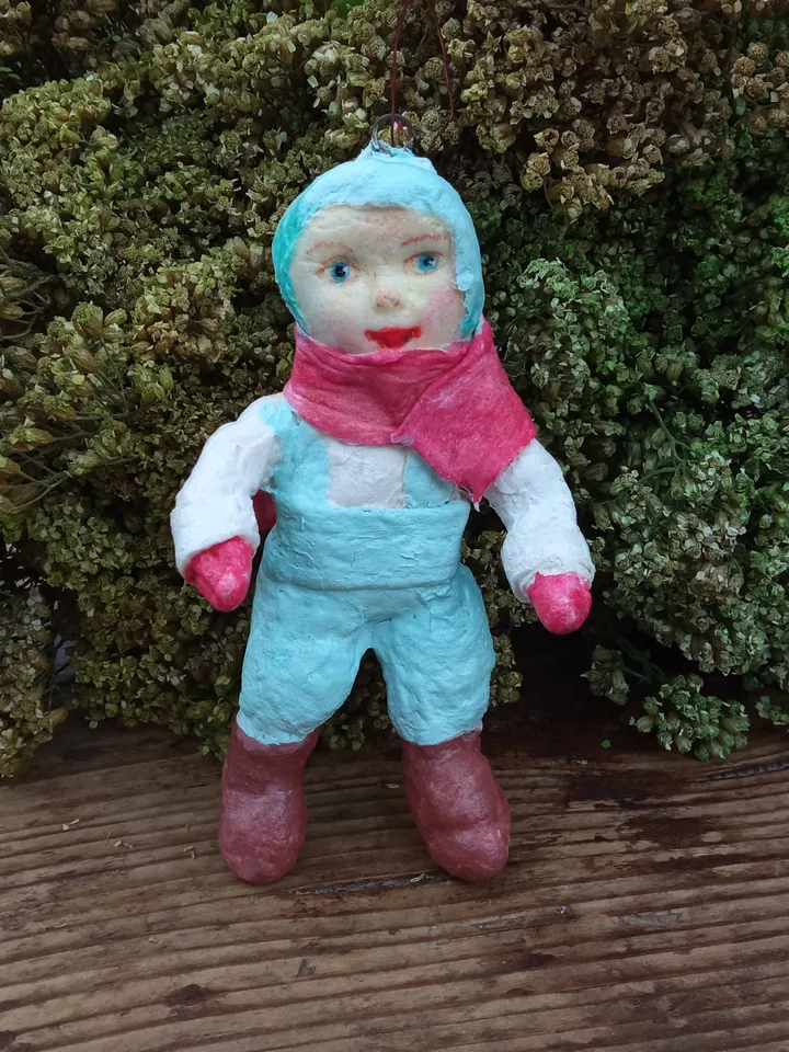 Charming Cotton Toy Boy - Festive Ornament for Tree or Room Decor
Handmade. Christmas tree toy
Xmas gifts