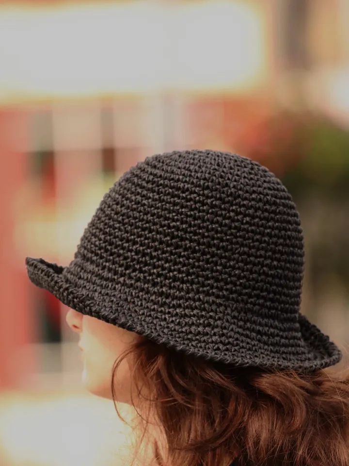 Bucket Hats Women Straw Panama Summer Sun Floppy Beach Boho Raffia Foldable Hat