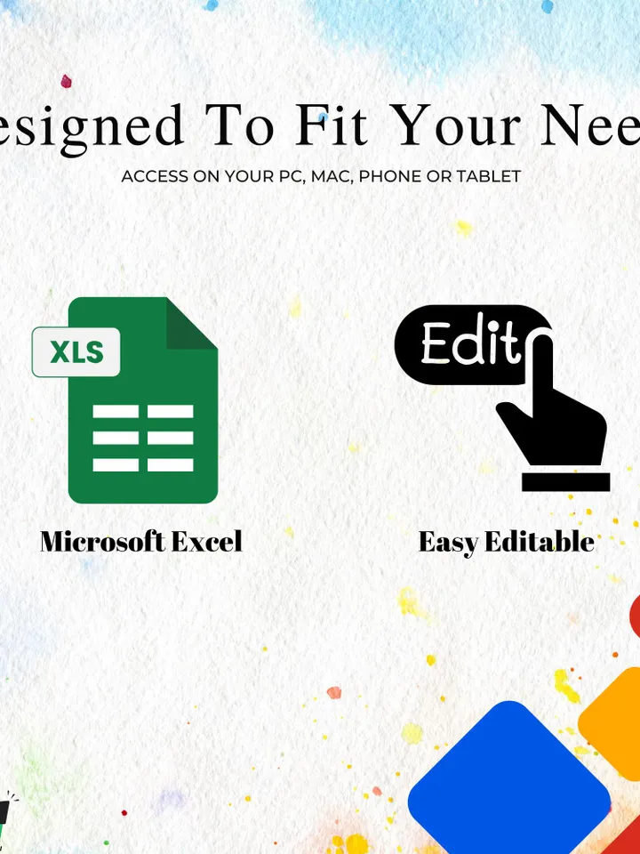 5 Business Dashboard Excel Templates, Interactive KPI Tracker, Data Visualization Tools, Editable Excel Spreadsheets, Digital Download