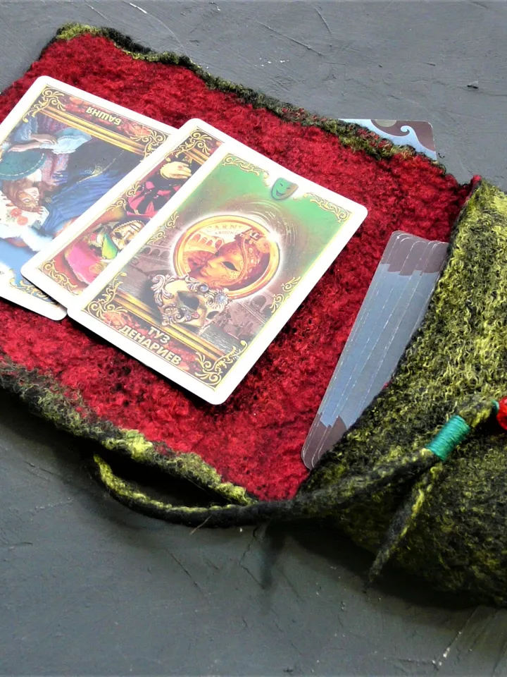 Tarot bag Mushrooms