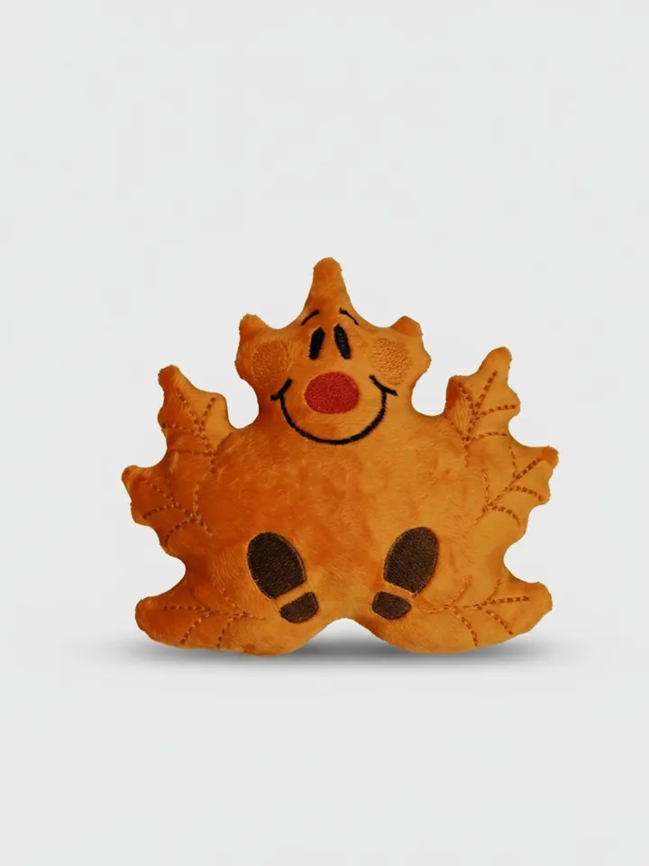 ITH Cute Maple leaf toy soft stuffed in the Hoop Digital Design for Machine Embroidery