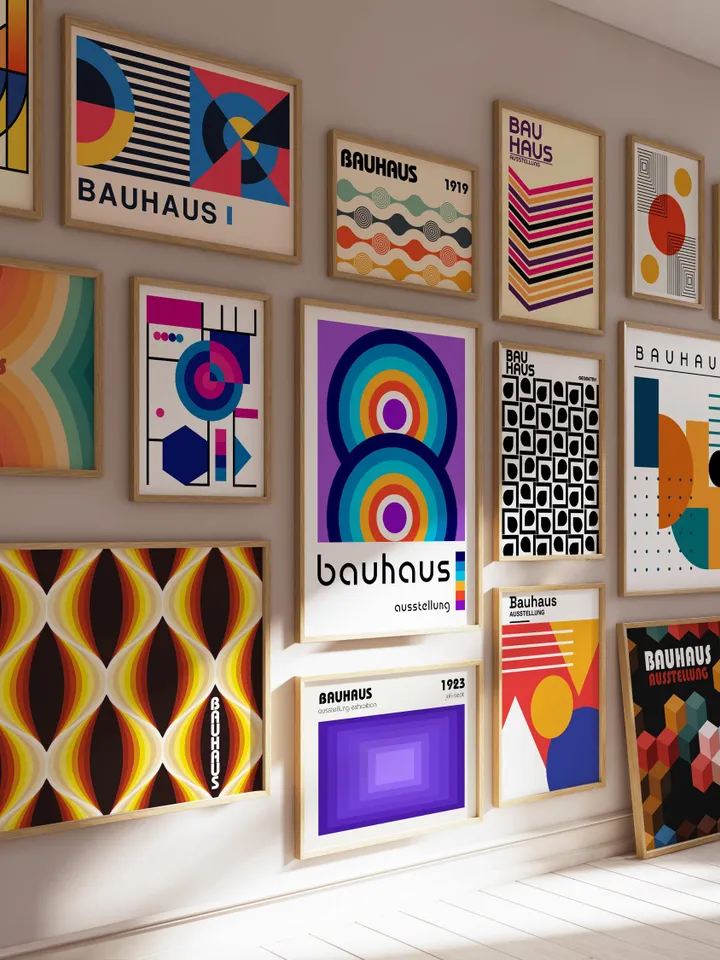 2000+ BAUHAUS Art Prints for Home Decor - Gallery Set -MEGA BUNDLE 2000+ Art Prints Set -Gallery Wall Decoration - Minimalist Digital Print