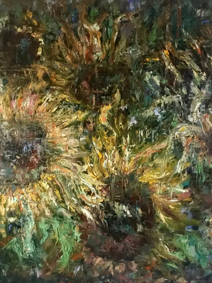 Sunflowers large canvas,original oil impasto painting,impressionistic flowers painting,sunflowers home decoration.