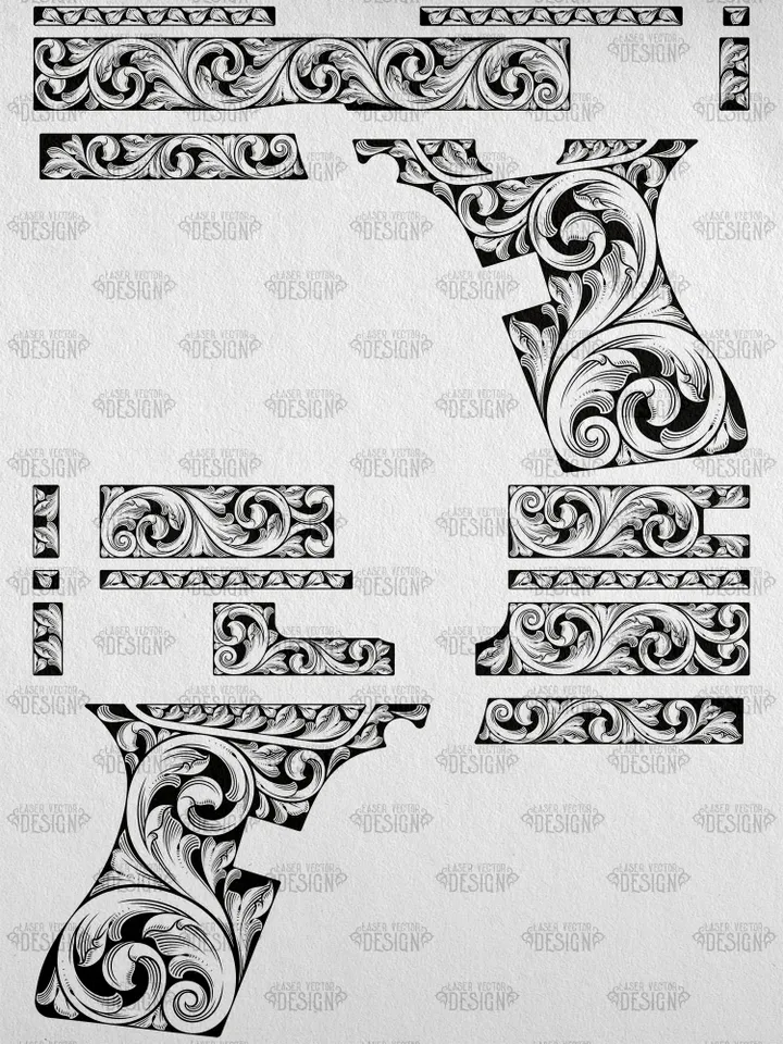 VECTOR DESIGN Glock 43 Scrollwork