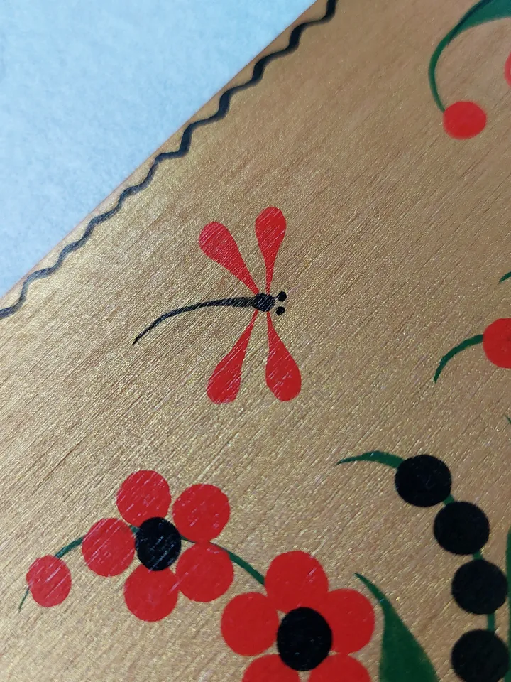 Khokhloma painting