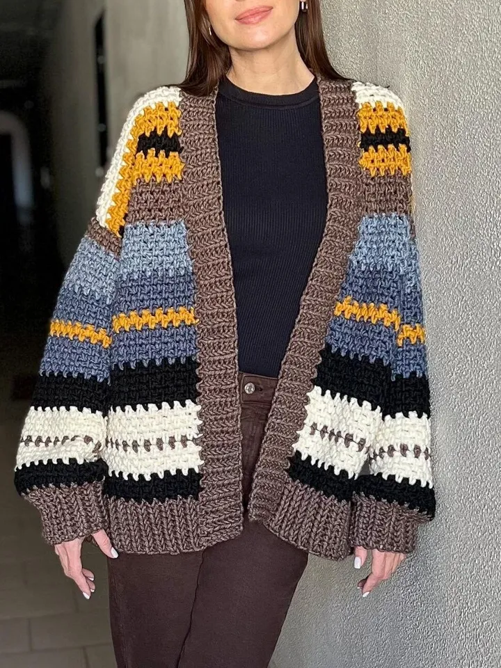 Cardigan crochet pattern, chunky cardigan crochet, easy cardigan crochet pdf