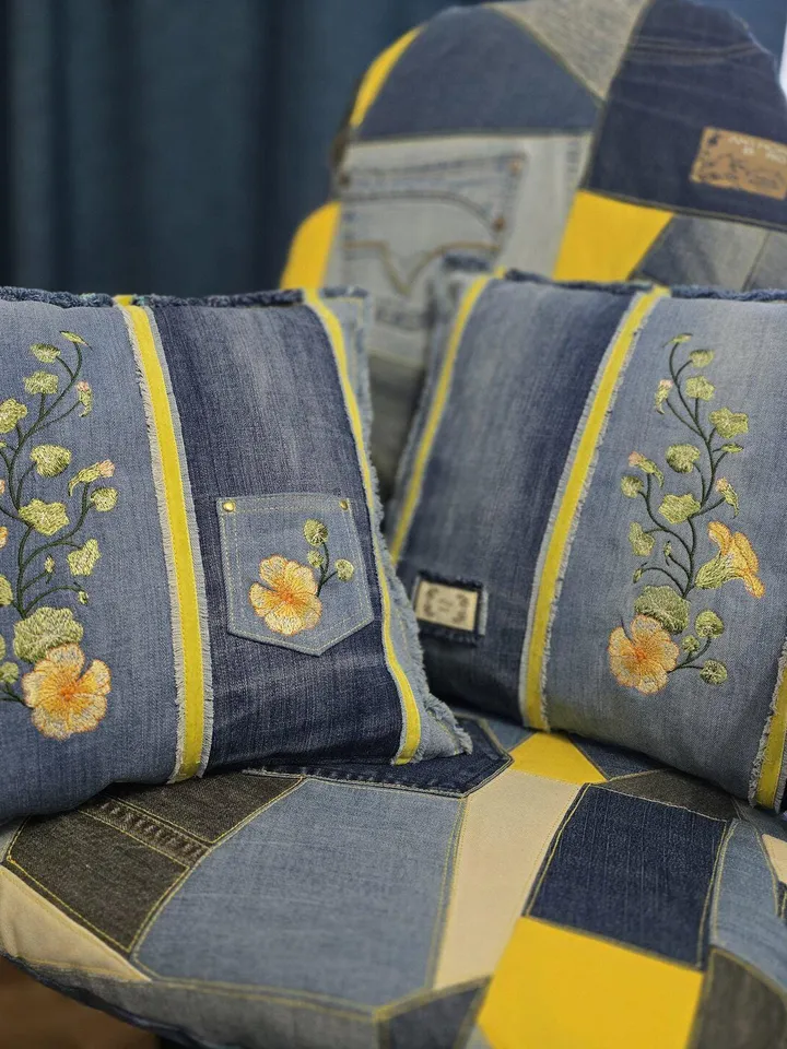 Machine Embroidery Design Set &quot;Nasturtium&quot;