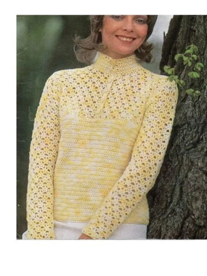 Crochet sweater pattern summer sweater, crochet women top pdf