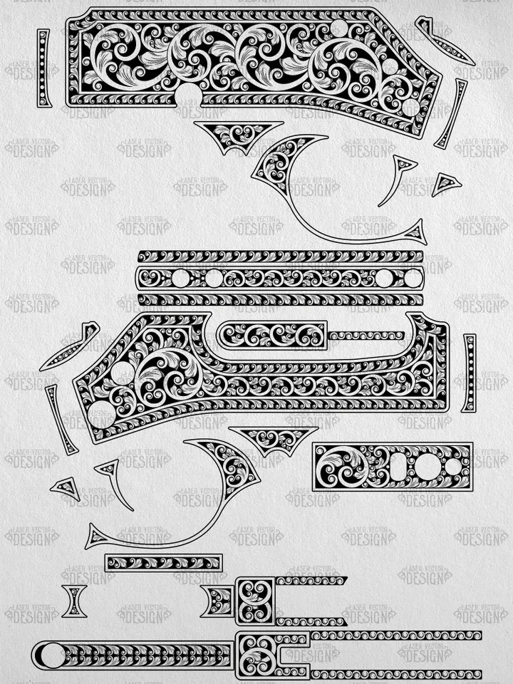 VECTOR DESIGN Henry Big Boy H010B Scrollwork
