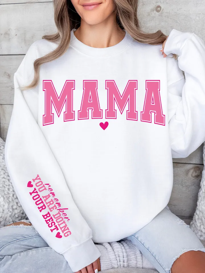 Retro mama svg png, sublimation design, moms motivational png positivity png, cut file for cricut, sleeve design svg, positive quote png
