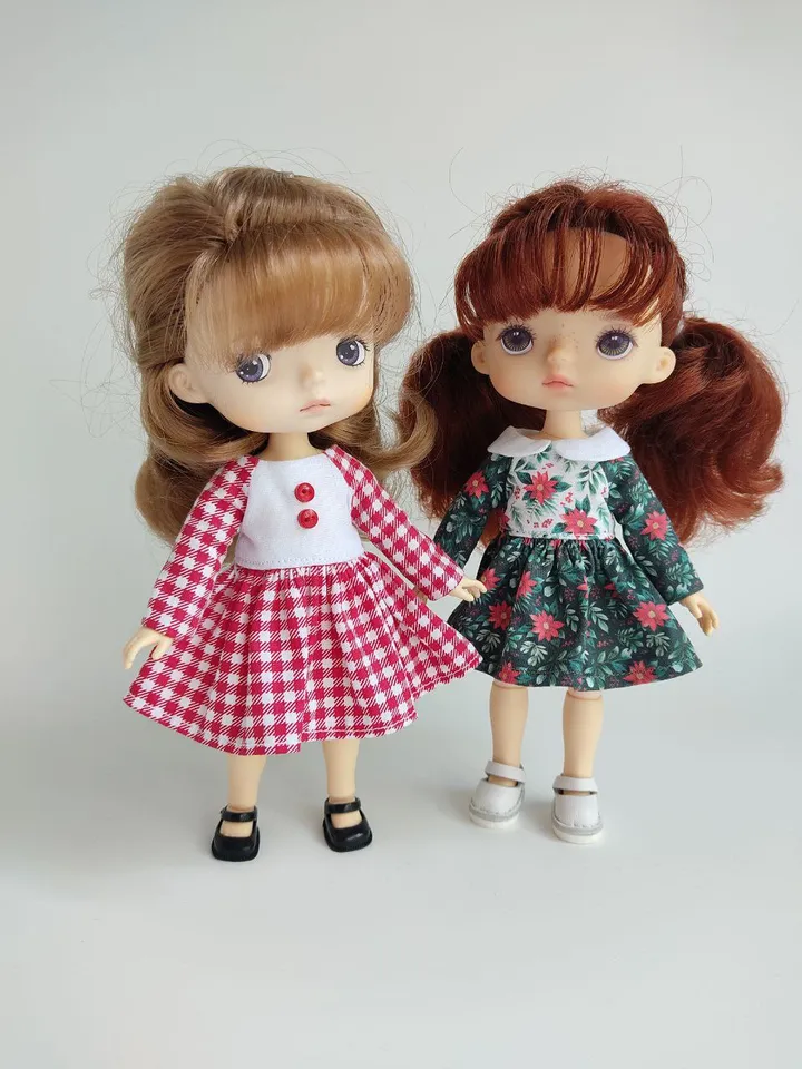 PDF sewing pattern for Xiaomi Monst dolls.