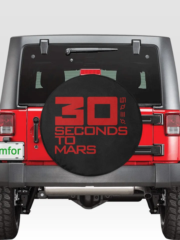 30 Seconds To Mars Spare Tire Cover