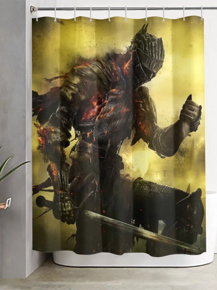 Dark Souls Shower Curtain