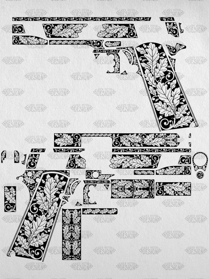 VECTOR DESIGN Kimber Stainless II Oak leaves