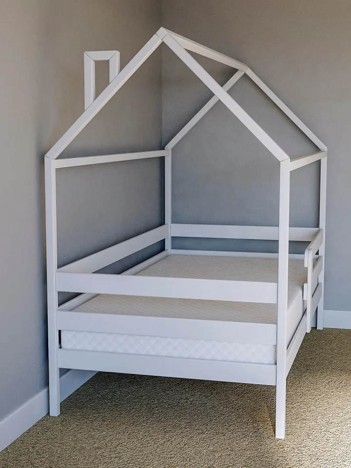 House Bed Plan, Twin Size, PDF, DIY
