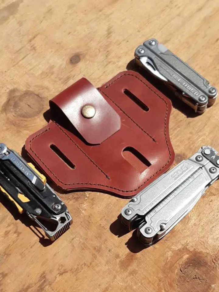 Leatherman Leather Sheath Pattern – Digital PDF Template | DIY Leathercraft | Outdoor EDC Sheath | Handmade Leather Lovers Gift