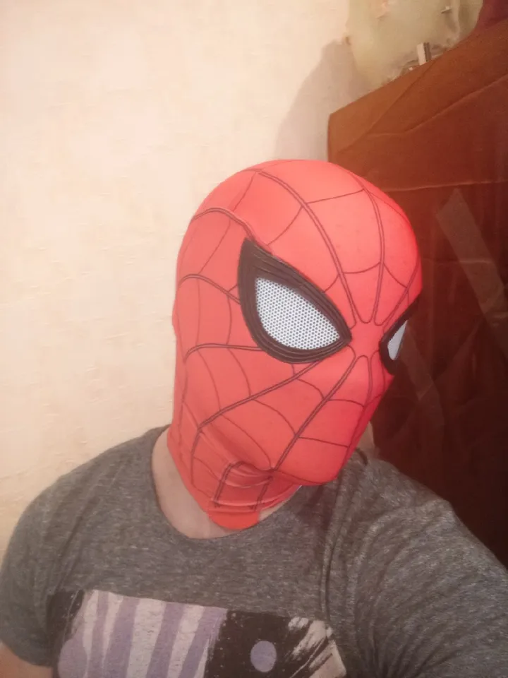 Spider-Man Homecoming Mask with face shell