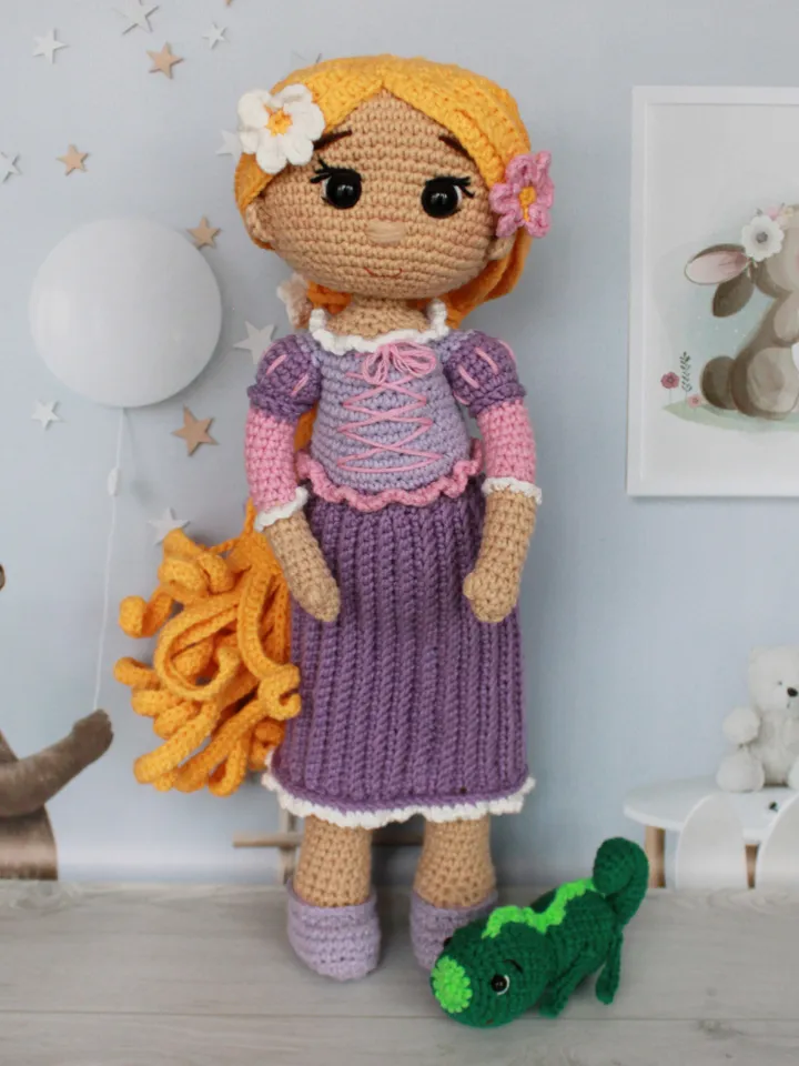 Rapunzel princess doll