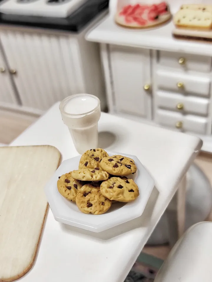 Realistic baking, dessert for dolls, doll house, diorama food, miniature, small food, dollhouse miniature, mini dessert
