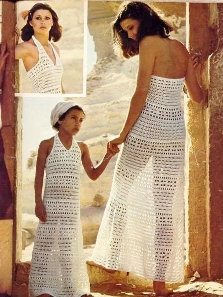 Dress crochet pattern, beach dress, easy dress crochet, long dress crochet pattern