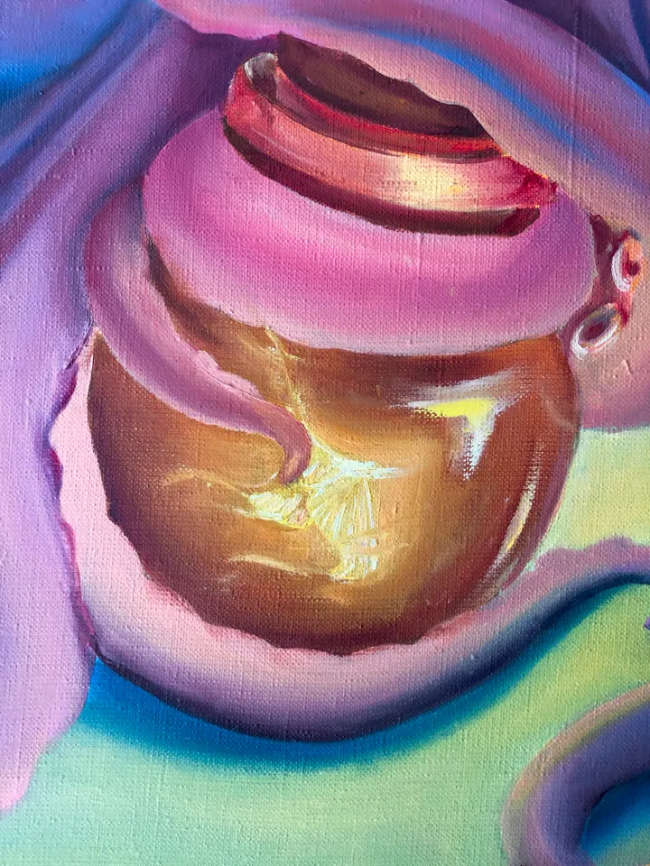 Octopus Painting Surrealism Original Art