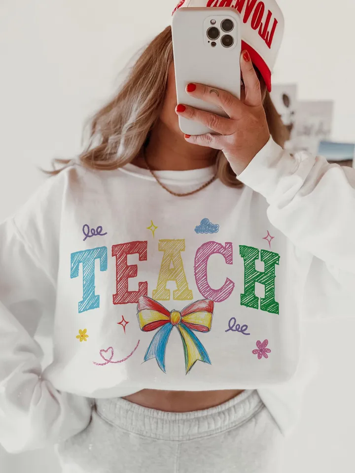 Coquette Teach Png, Teacher Coquette Png, Bows Teach PNG, Teacher Gift PNG, Coquette Teach Shirt Design, Teacher Appreciation, Varsity Png