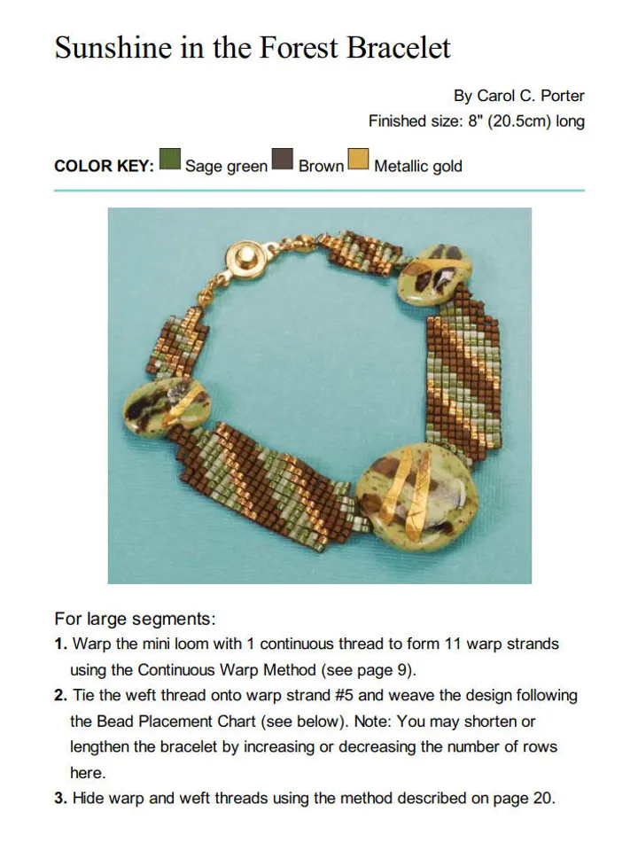 Beautiful Bead Weaving: Simple Techniques and Patterns for Creating Stunning Loom Jewelry