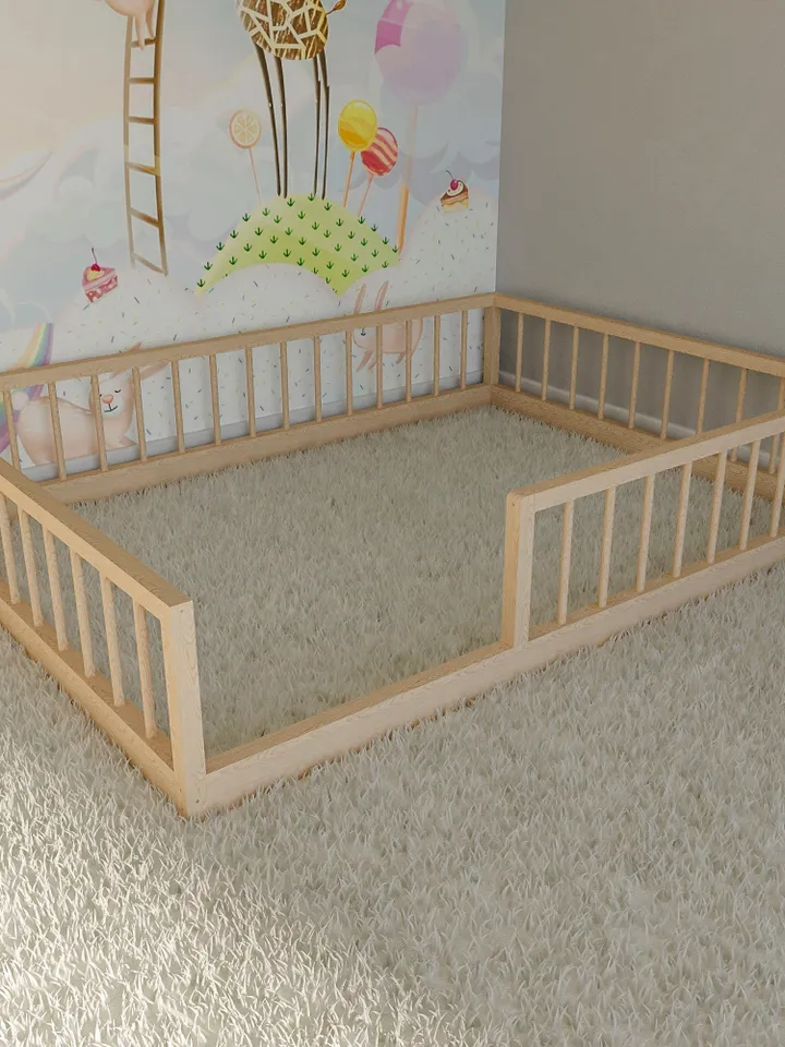 Montessori Floor Bed Plan, Full Size, PDF, DIY