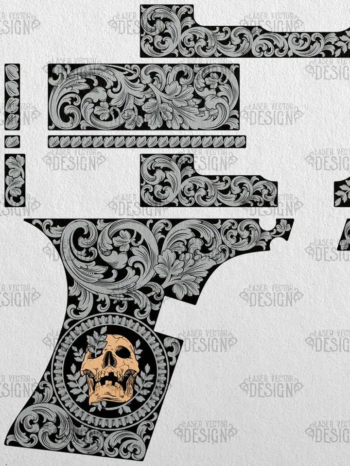 VECTOR DESIGN Glock 30 SF Scrollwork