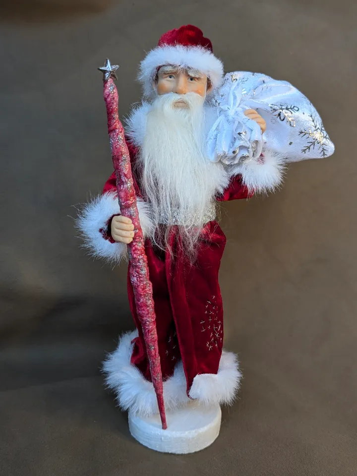 A handmade doll.