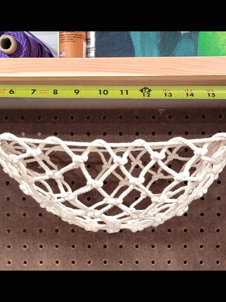 Dog Toy Holder for Cat Toy Storage Cute Boho Hanging Net for Dog Toy Decluttering Ideas for Pet Accessories Dog Owner Gift for Cat Owner