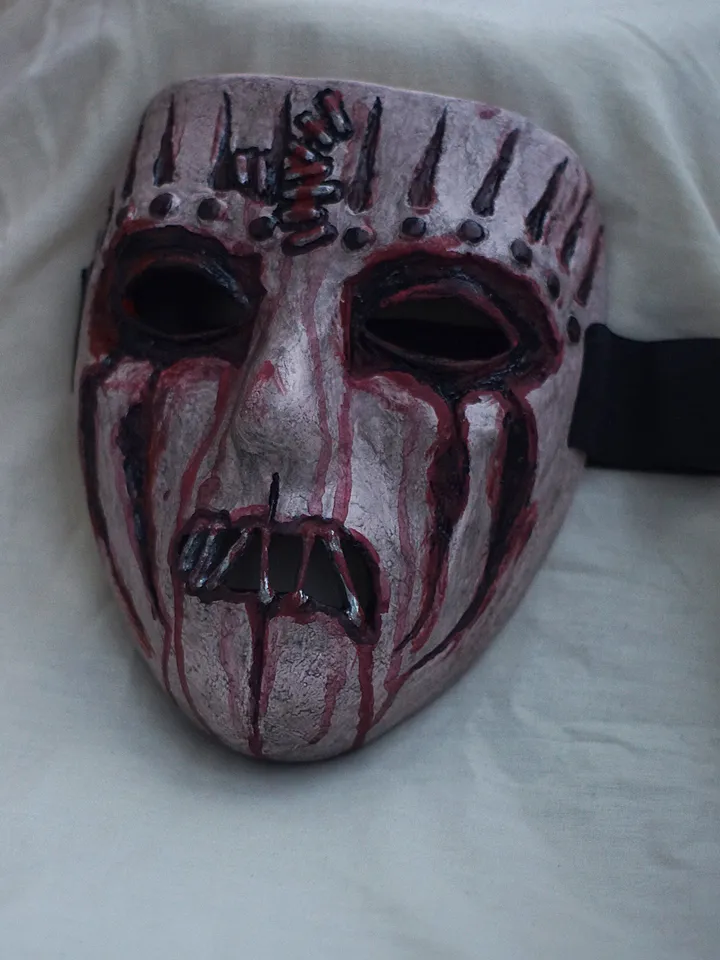 Joey Jordison mask drummer 2008 mask Hard Rock Halloween mask Scary Handmade Heavy metal mask