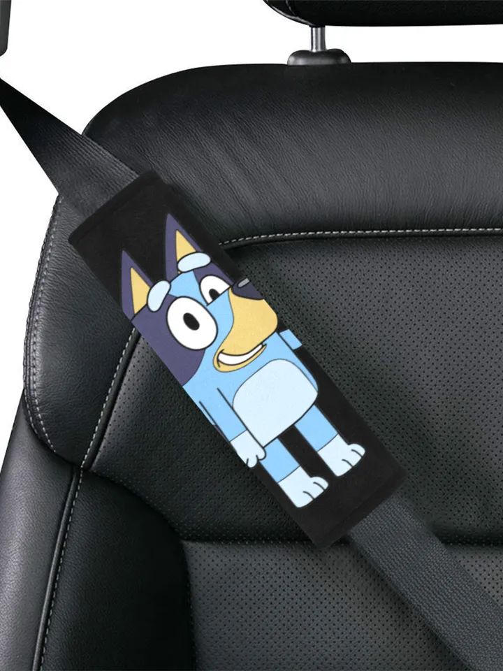 Bluey Muffin Heeler Car Seat Belt Cover