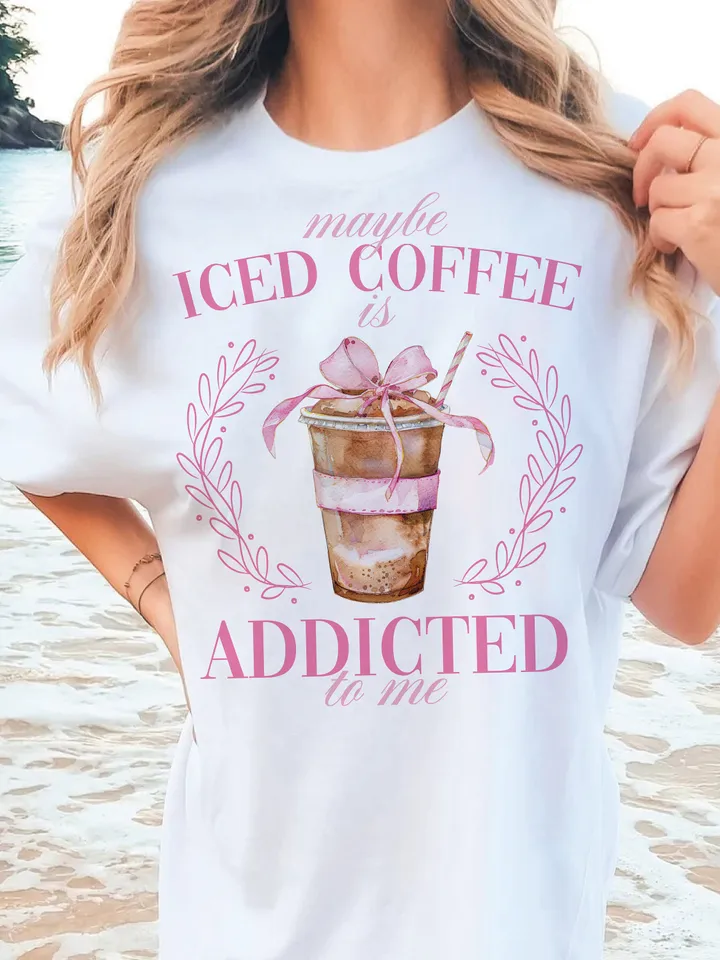 Coquette Iced Coffee PNG-Sublimation Download-Tshirt Design,Retro png,Summer png,Retro Sublimation,Coffee png,Coffee Sublimation,Trendy png