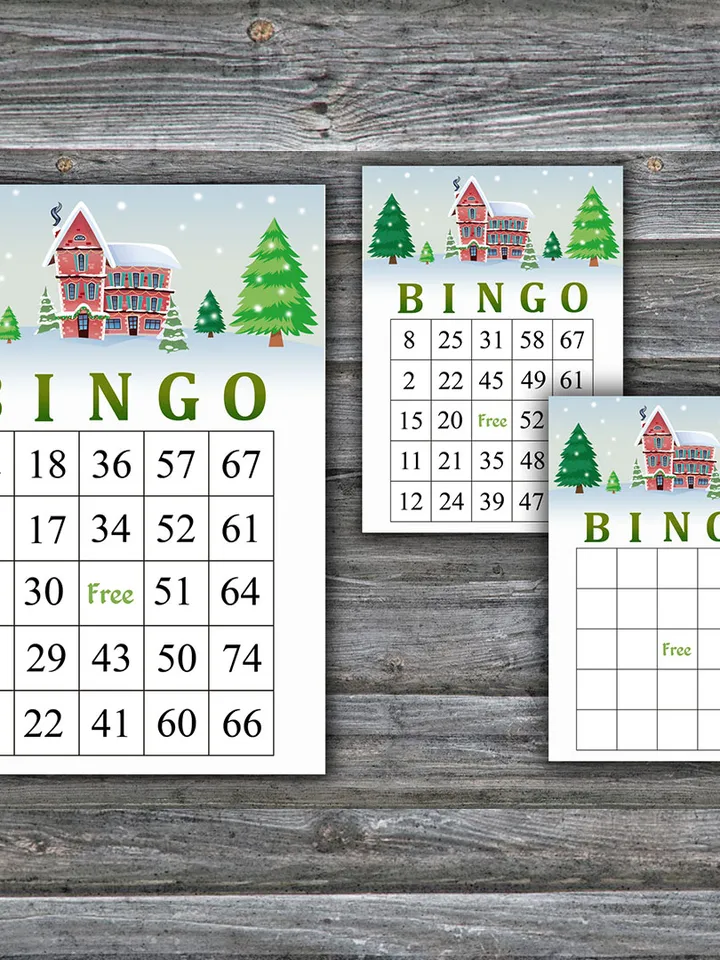 Merry Christmas bingo game card,Christmas bingo game card,Christmas Bingo Printable,Holiday Bingo,INSTANT DOWNLOAD--68