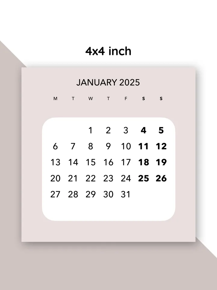 Printable Desk Calendar Monthly Cards and Dividers. Functional planner cards. Monthly desk calendar. 12 month 2025 calendar. Calendar crafting. Monday week start