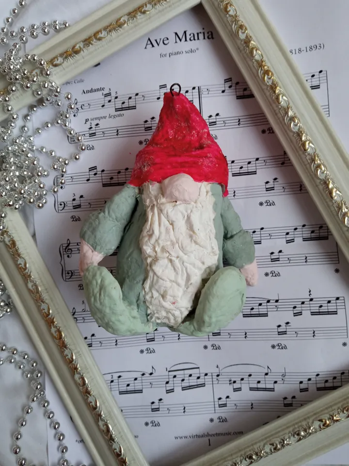 A pair of Scandinavian gnomes - universal decorations for the Christmas tree and indoor spaces
Xmas ornaments