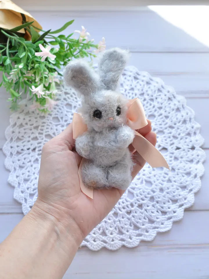 Amigurumi bunny crochet pattern, bunny toy pattern