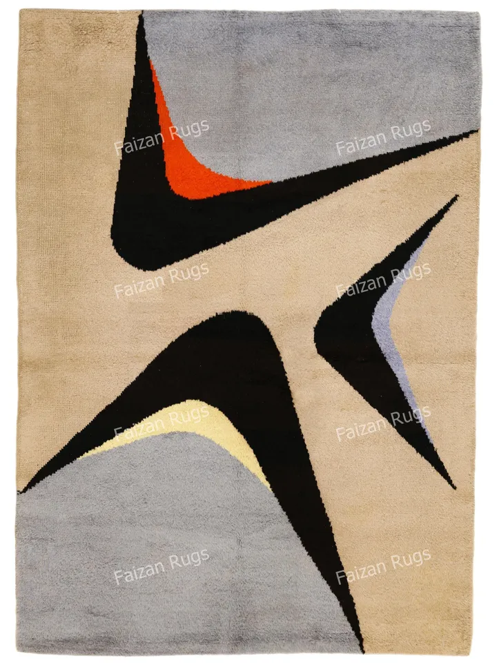 Multi color Hand knotted modern rugs 100% wool for living room, bed room, kids room in any size 9x12,8x10,6x9,5x8,3x5 Hurry up guys!!!
