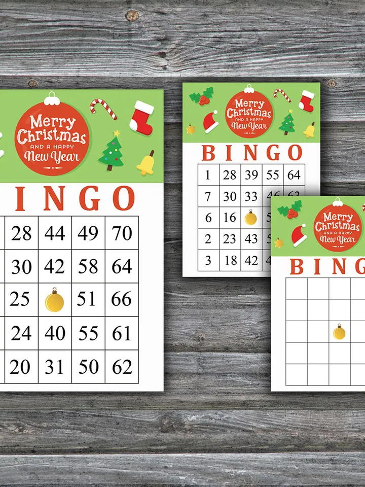 Merry Christmas bingo game,Christmas bingo game card,Christmas Bingo Printable,Holiday Bingo Cards,INSTANT DOWNLOAD--58